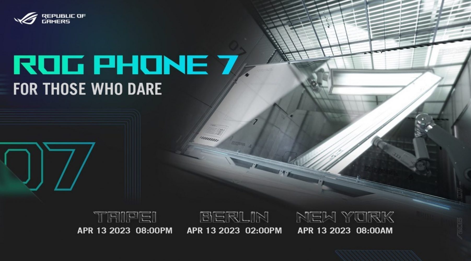 Hivatalosan is megerősítették az Asus ROG Phone 7 érkezését